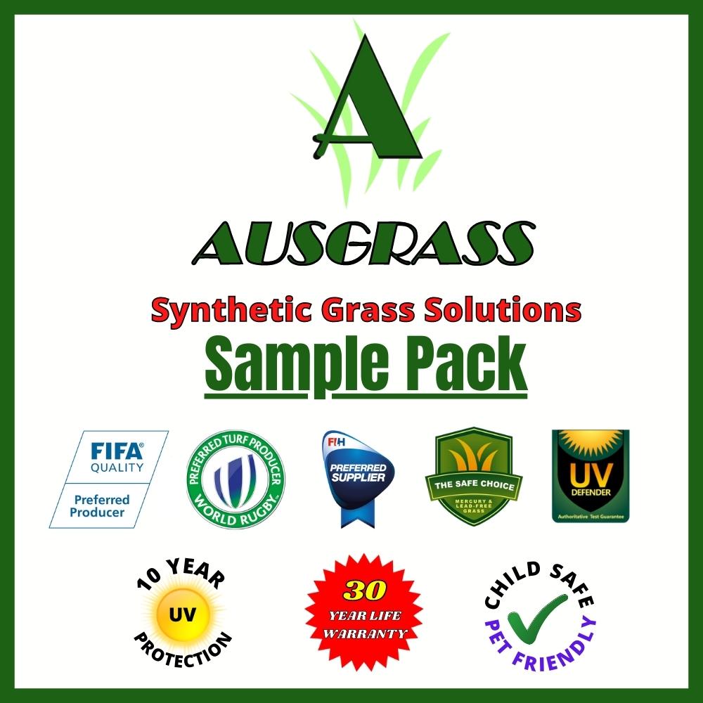 free artificial grass sample pack