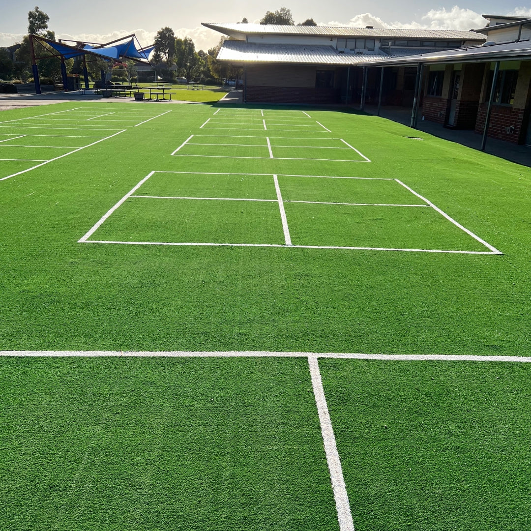 artificial grass multi purpose sports turf for schools childcare residential commercial synthetic grass installation