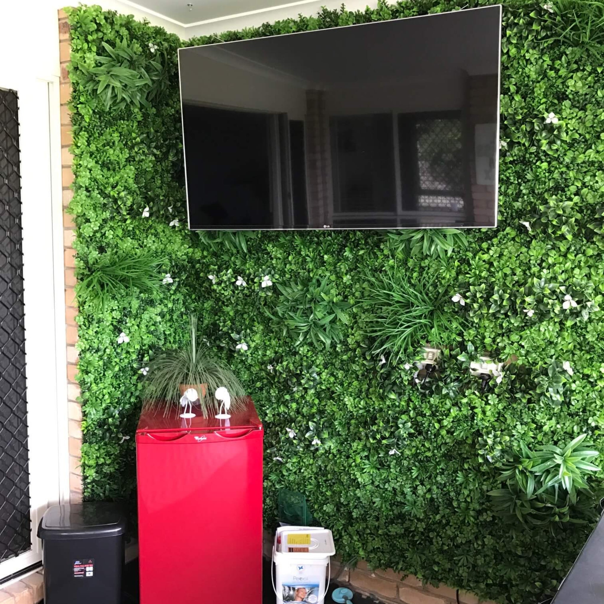 artificial garden wall  plant wall fake plants green wall plant panel plant screen plant screening