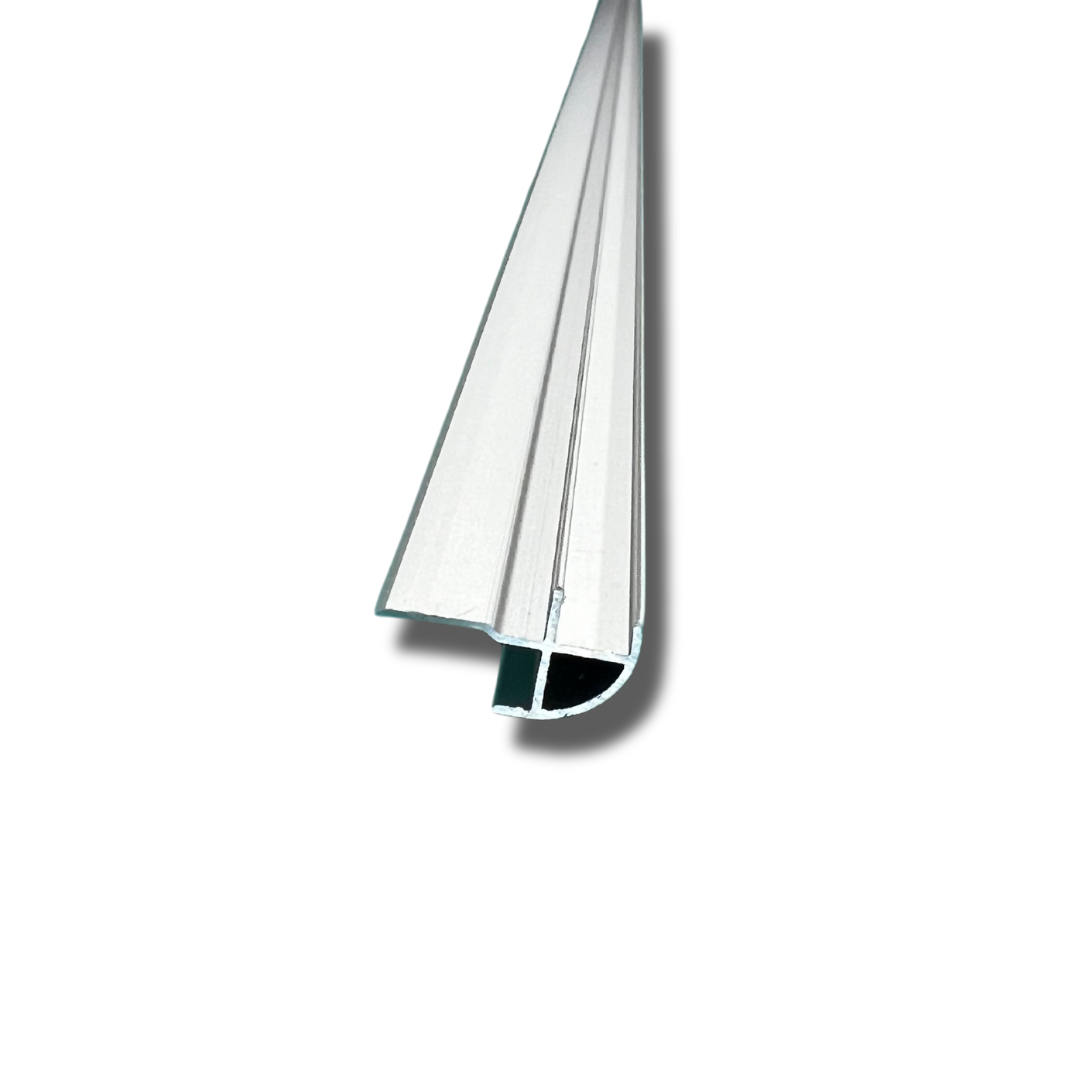 For installations where minimal glue is required, use our range of SPC joining bands to reduce the need for glue applications. Simply screw the metal bands directly to the walls studs and slot the spc panels within the grooves. When installed correctly, this allows for minimal - no glue.  Effortlessly join corners with the SPC corner join strip made of durable stainless steel