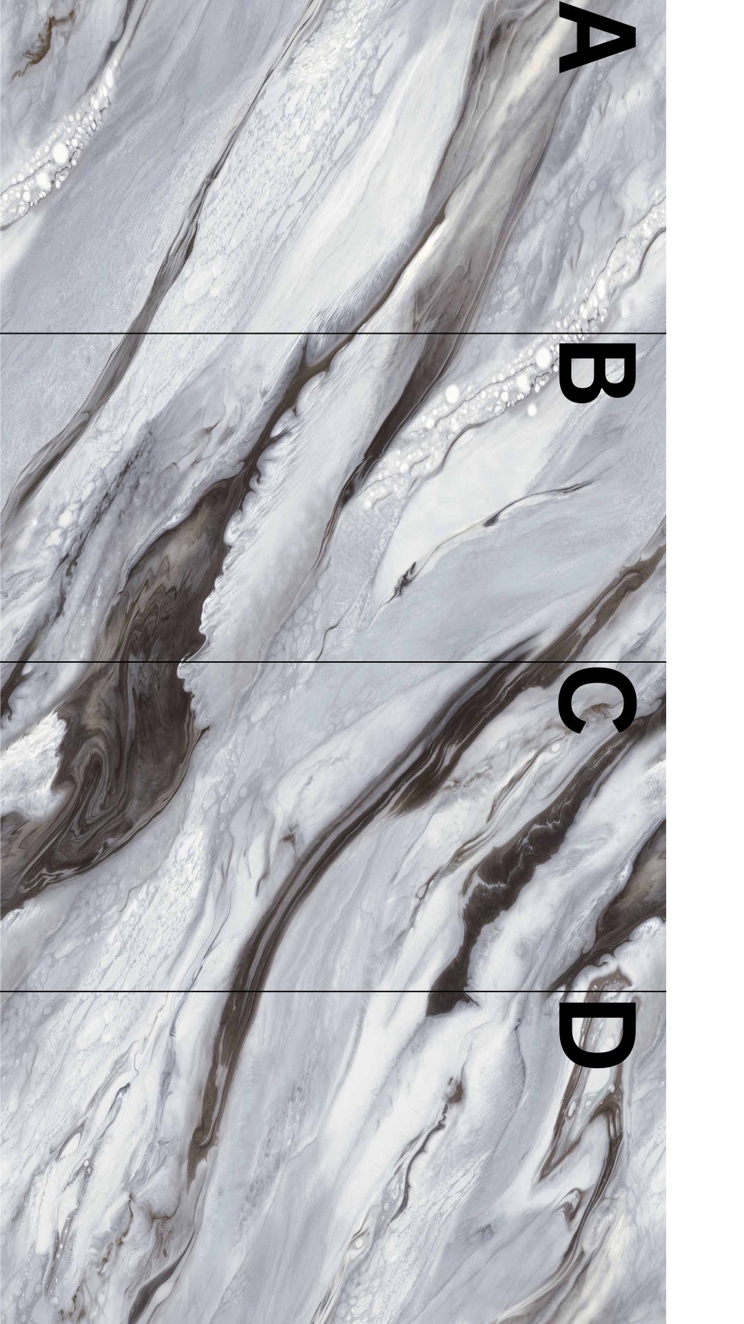 artificial marble stone wall tile SPC wet wall panel