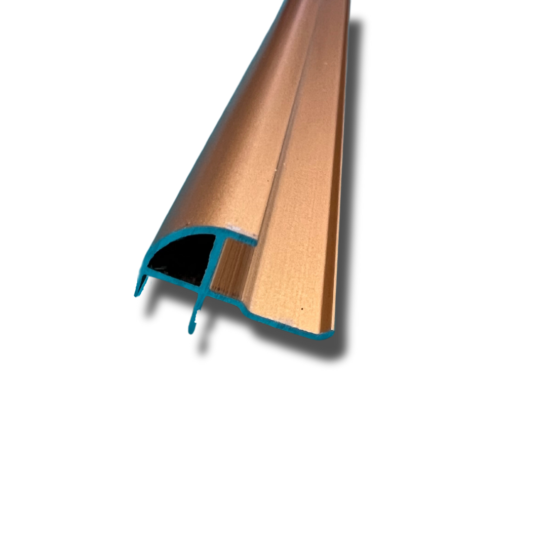 For installations where minimal glue is required, use our range of SPC joining bands to reduce the need for glue applications. Simply screw the metal bands directly to the walls studs and slot the spc panels within the grooves. When installed correctly, this allows for minimal - no glue.  Effortlessly join corners with the SPC corner join strip made of durable stainless steel.