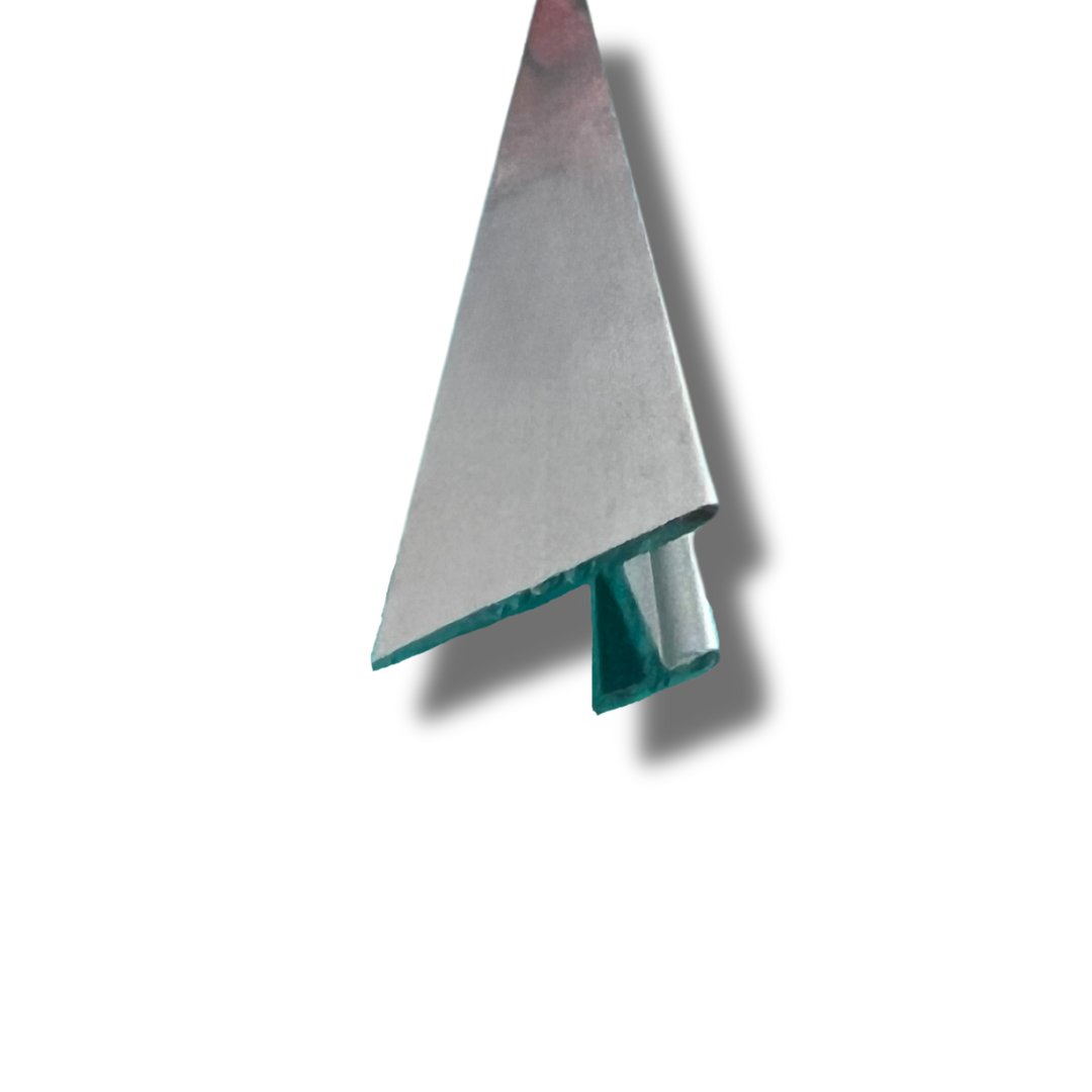 For installations where minimal glue is required, use our range of SPC joining bands to reduce the need for glue applications. Simply screw the metal bands directly to the walls studs and slot the spc panels within the grooves. When installed correctly, this allows for minimal - no glue.  Effortlessly join corners with the SPC corner join strip made of durable stainless steel