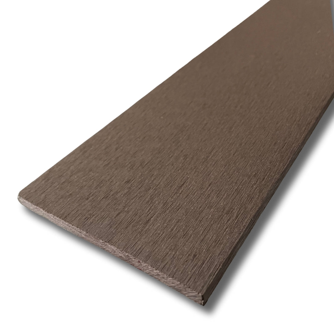 Composite Fascia Board - Brown composite decking
