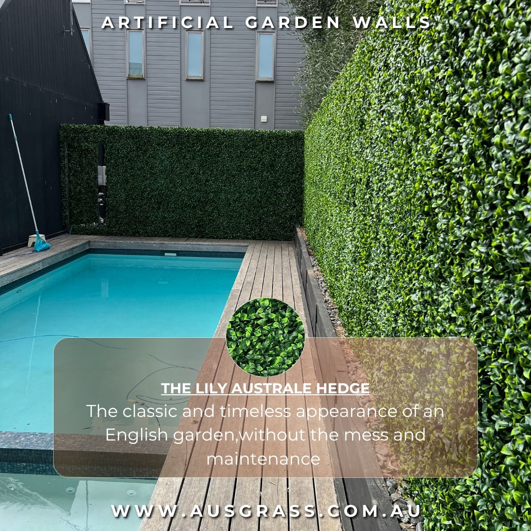 lily hedge artificial vertical garden wall