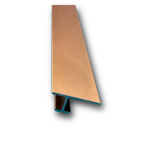 For installations where minimal glue is required, use our range of SPC joining bands to reduce the need for glue applications. Simply screw the metal bands directly to the walls studs and slot the spc panels within the grooves. When installed correctly, this allows for minimal - no glue.  Effortlessly join corners with the SPC corner join strip made of durable stainless steel