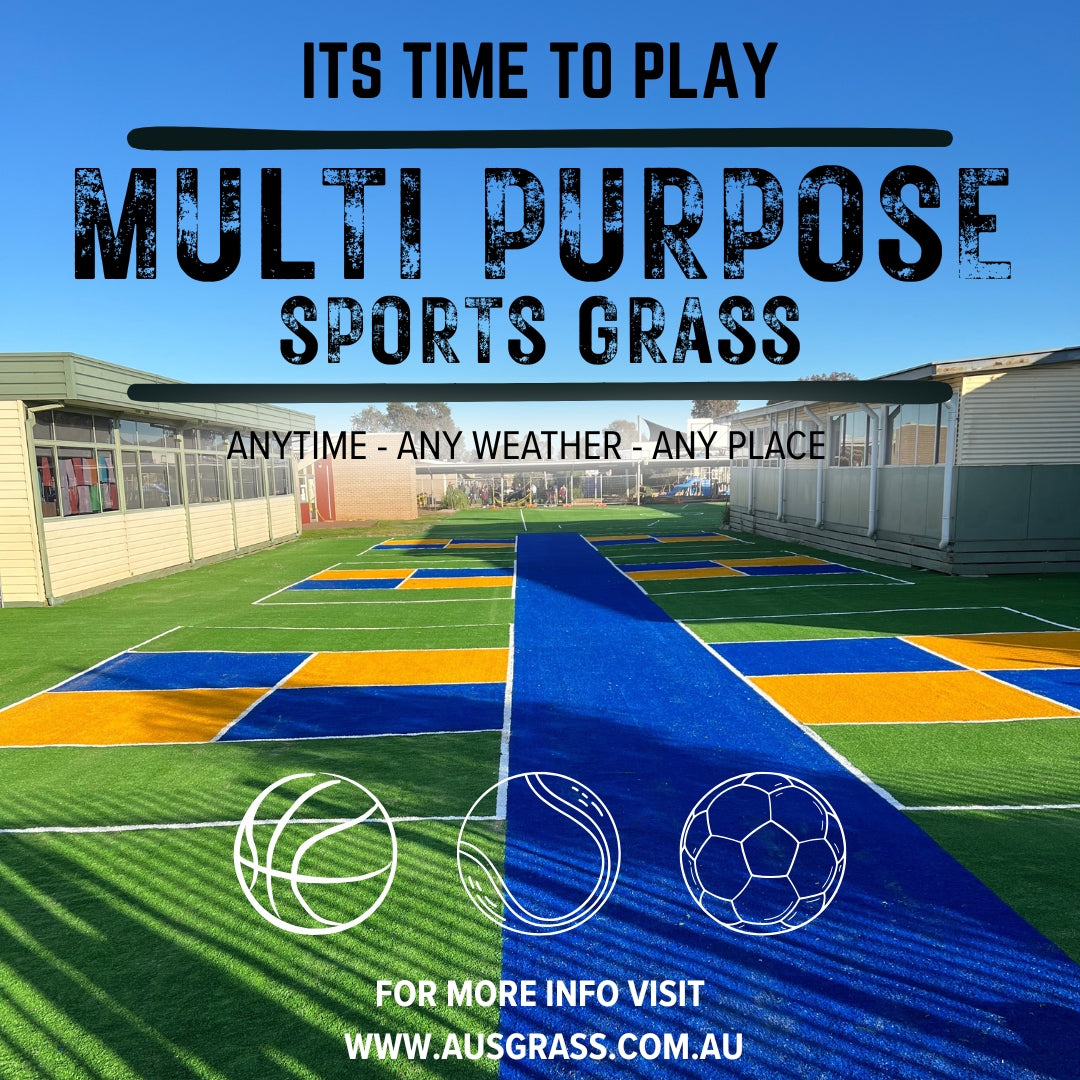 coloured sports artificial turf grass