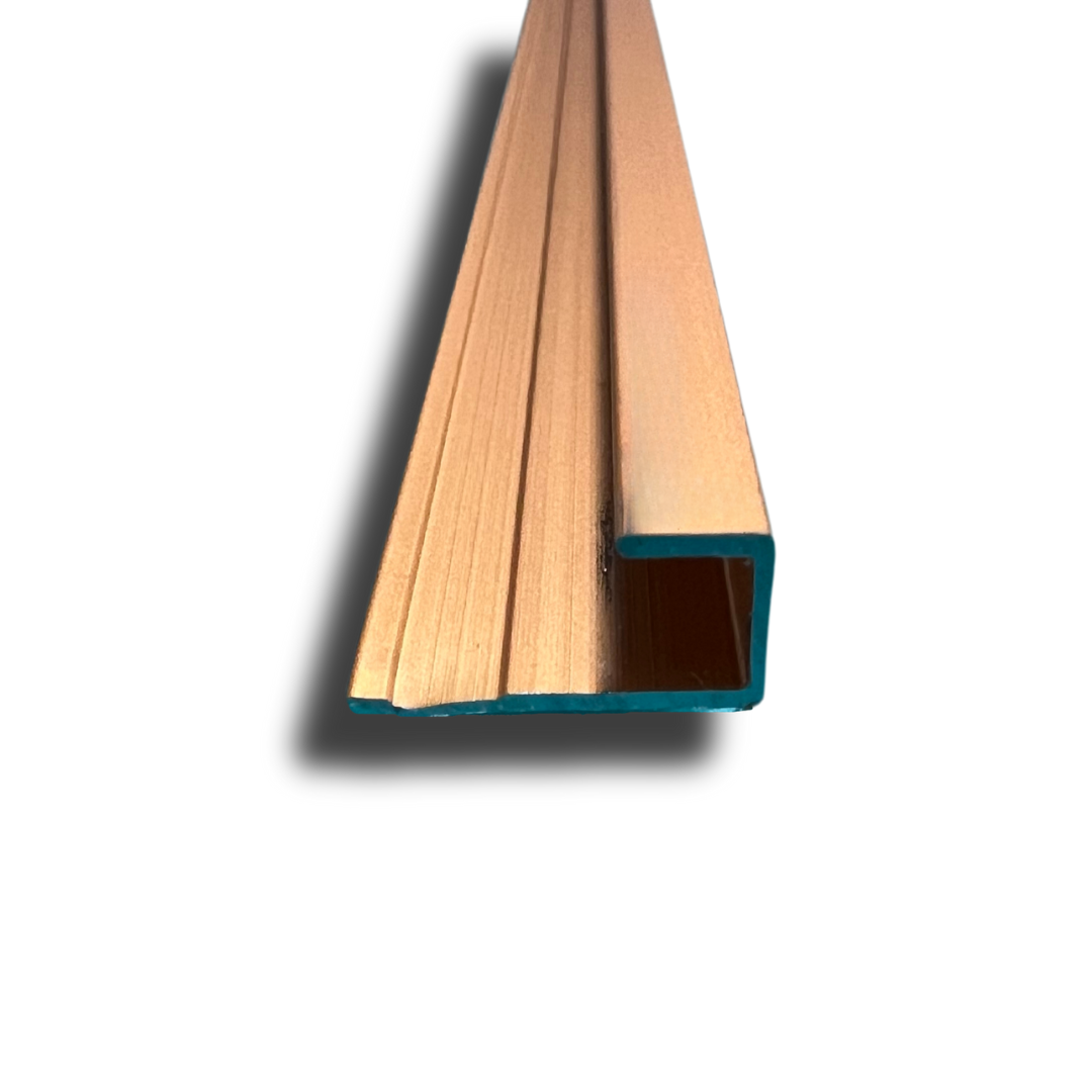 For installations where minimal glue is required, use our range of SPC joining bands to reduce the need for glue applications. Simply screw the metal bands directly to the walls studs and slot the spc panels within the grooves. When installed correctly, this allows for minimal - no glue.  Effortlessly join corners with the SPC corner join strip made of durable stainless steel.