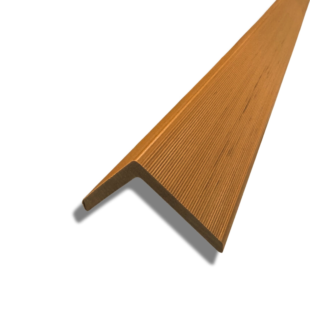 Shop the Amber Composite Cladding Cap from AusGrass. A 2.9m timber-look composite trim for cladding edges, corners, window trims, cut-outs and wall finishes.