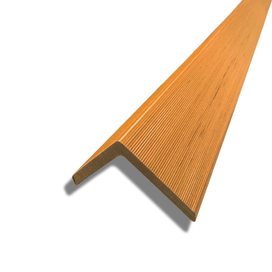Finish your cladding project with the Oak Composite Cladding Cap from AusGrass. 2.9m timber-look composite trim for corners, edges, window trims and cut-outs.