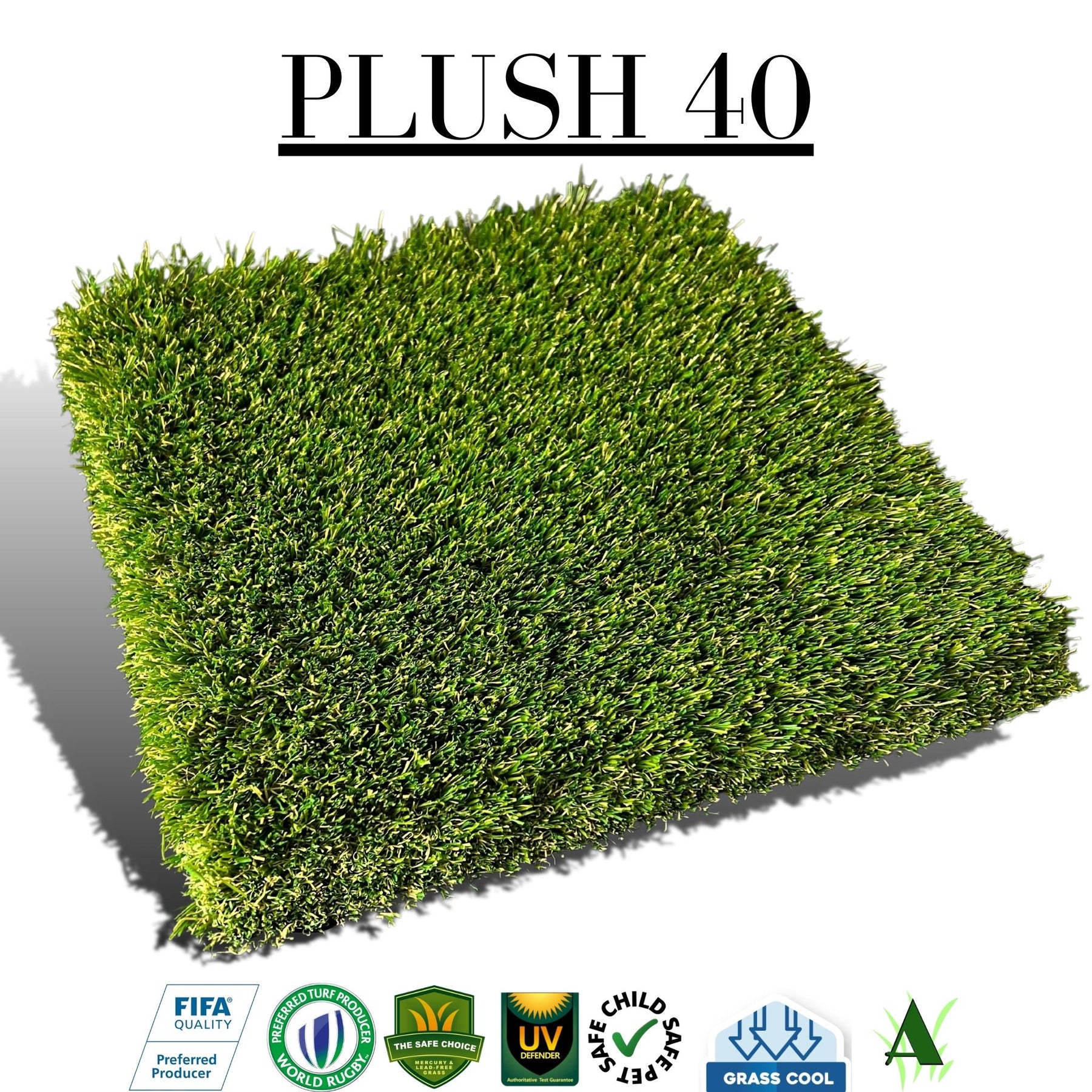 Plush 40 product sample front angle