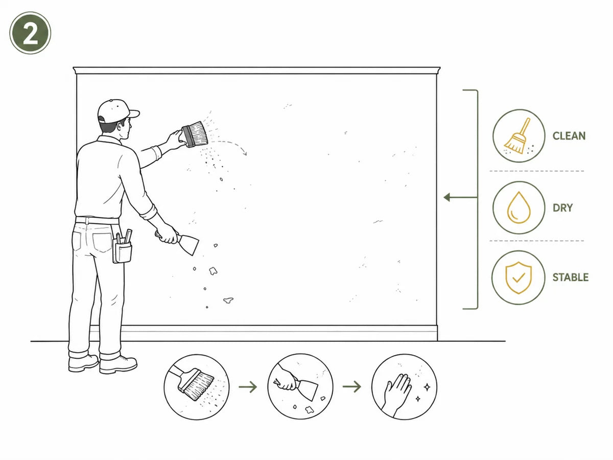 Step 2 surface preparation guide