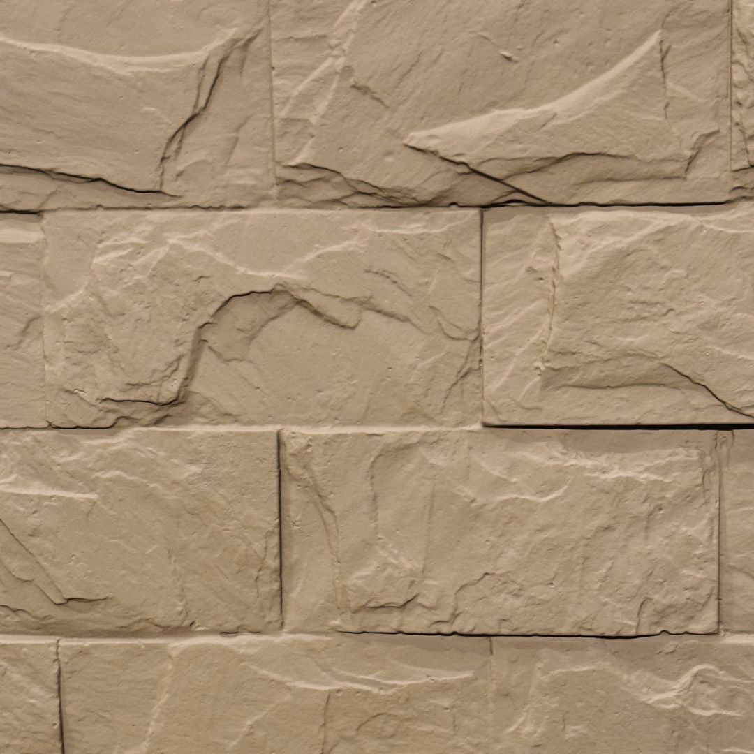 beige slate stone brick artificial stone wall