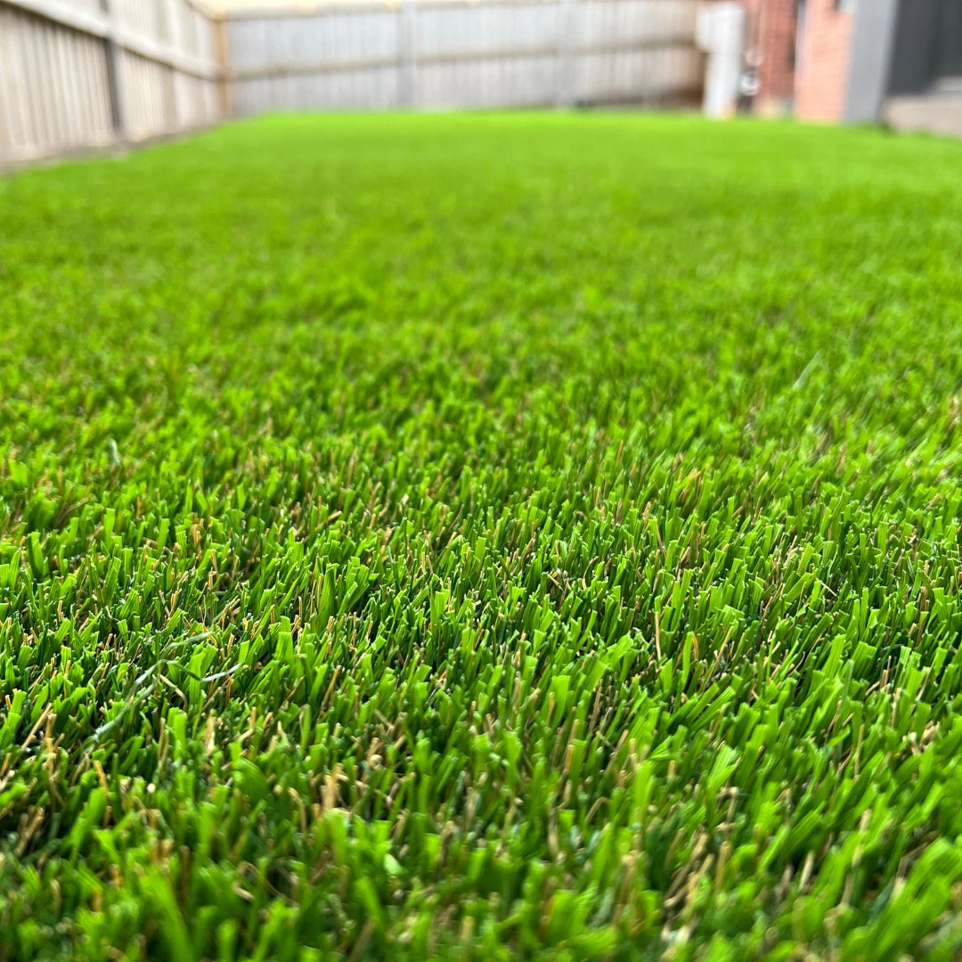 buffalo synthetic grass installation
