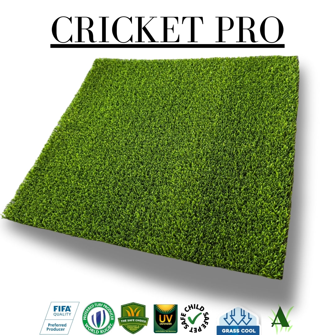 9mm cricket pitch artificial grass no infill grass