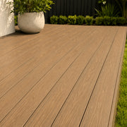 everwood range teak brown composite deck
