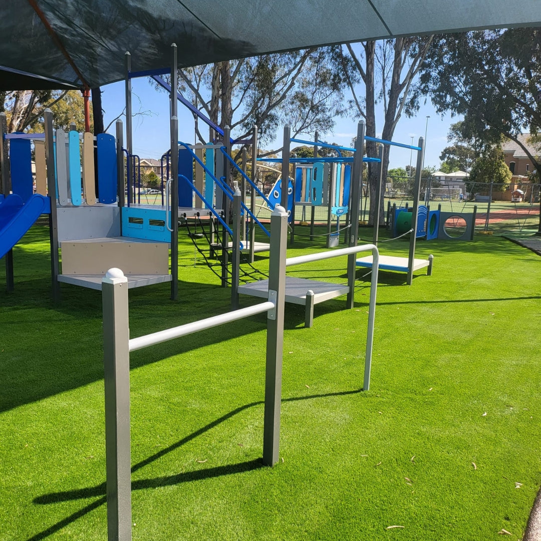 public playground fake grass