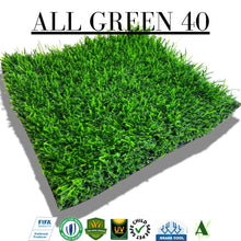  artificial grass all green fake turf sythetic lawn