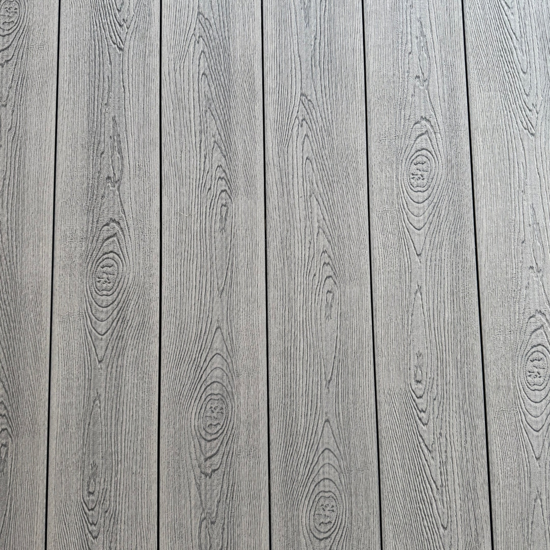 grey composite decking