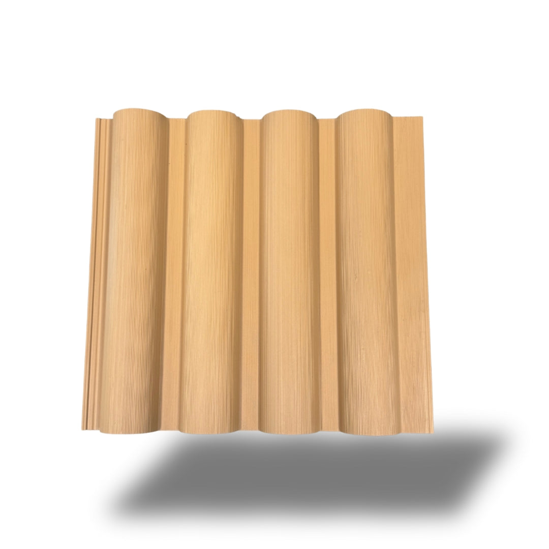 Luxury Round Cladding 2.9m length - Sandstone- composite cladding ...