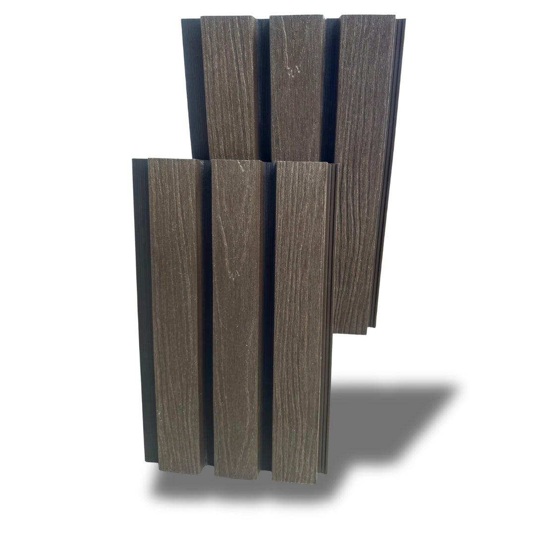 natural looking ebony exterior composite wall cladding