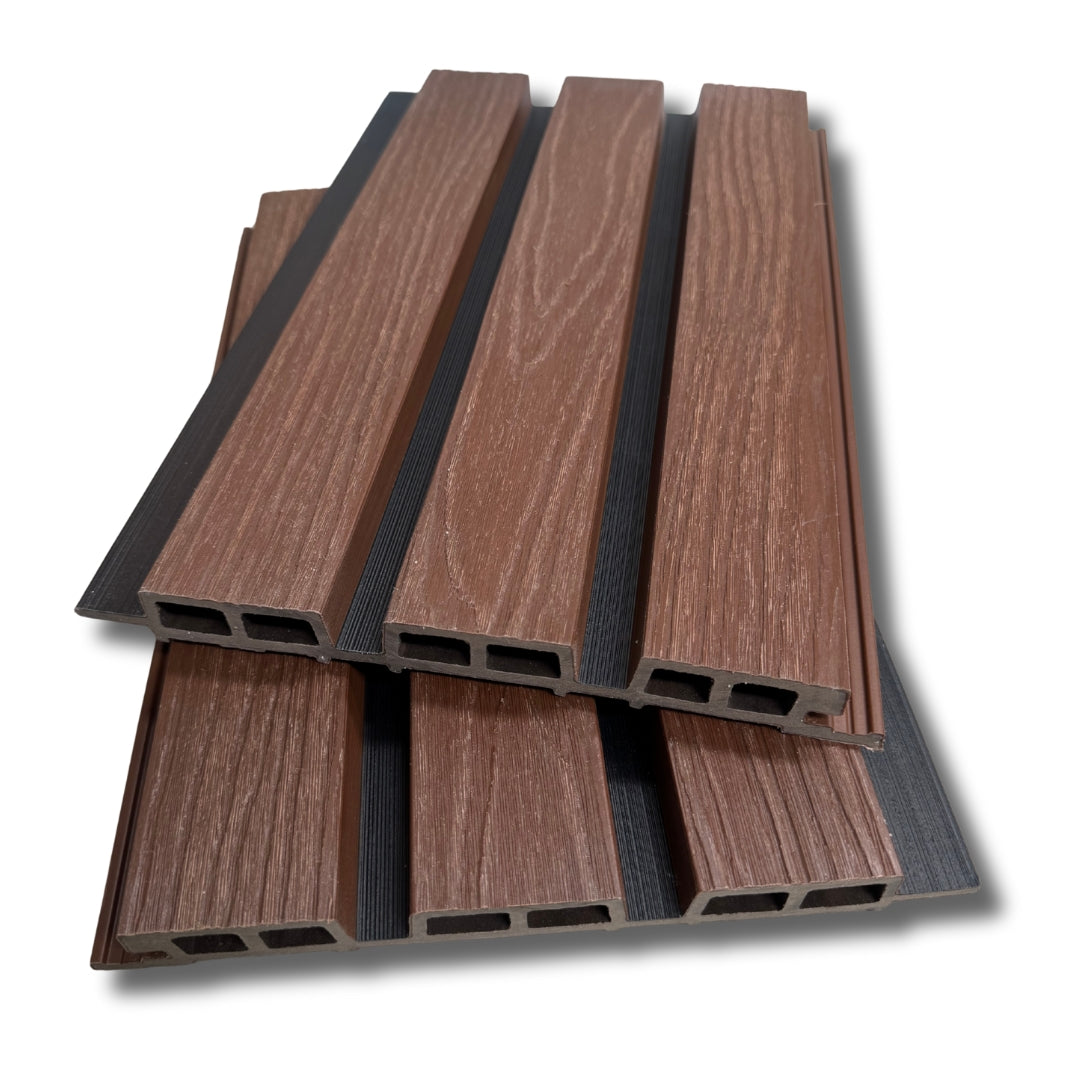 natural looking ebony exterior composite wall cladding