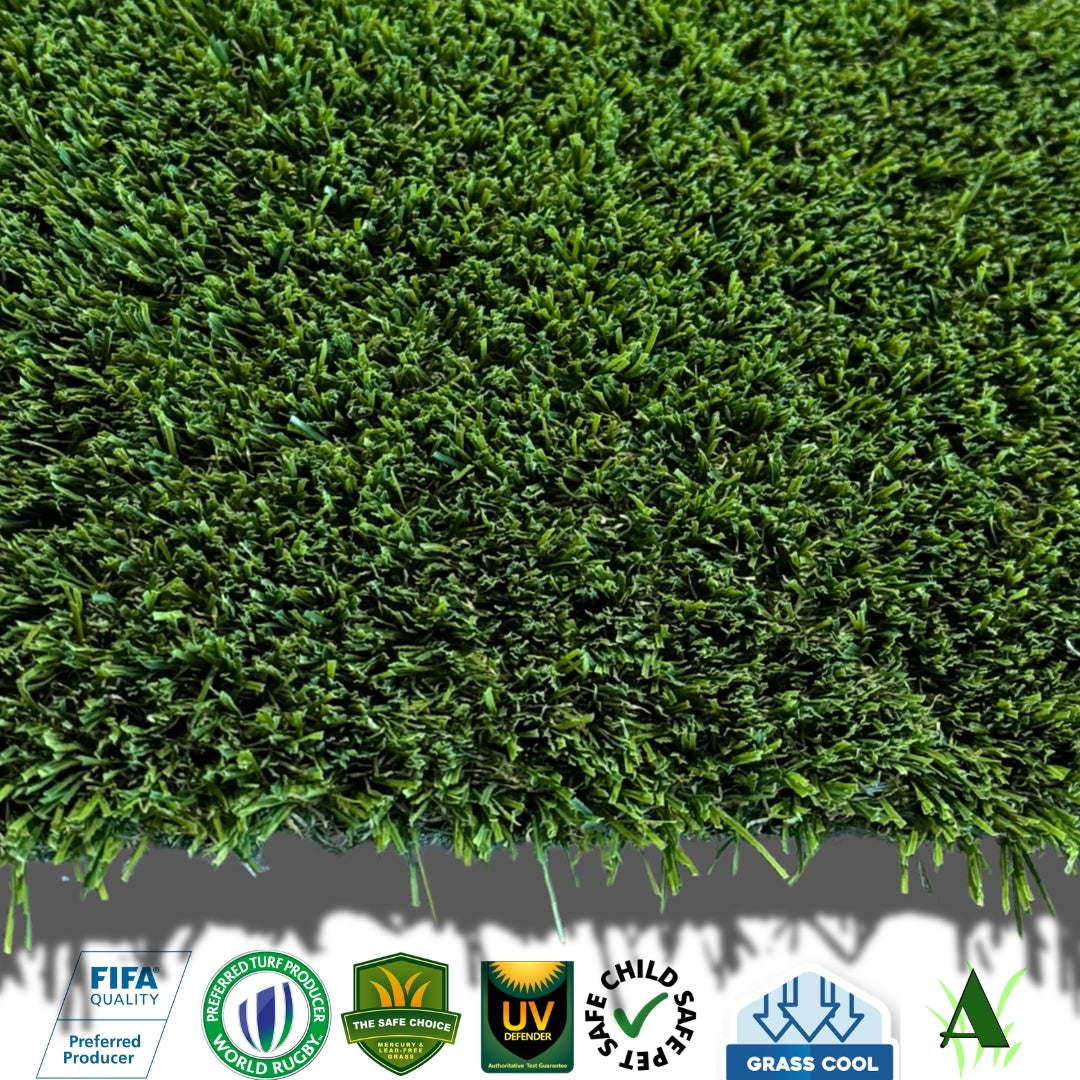 Pet Flow 35 grass sample top view