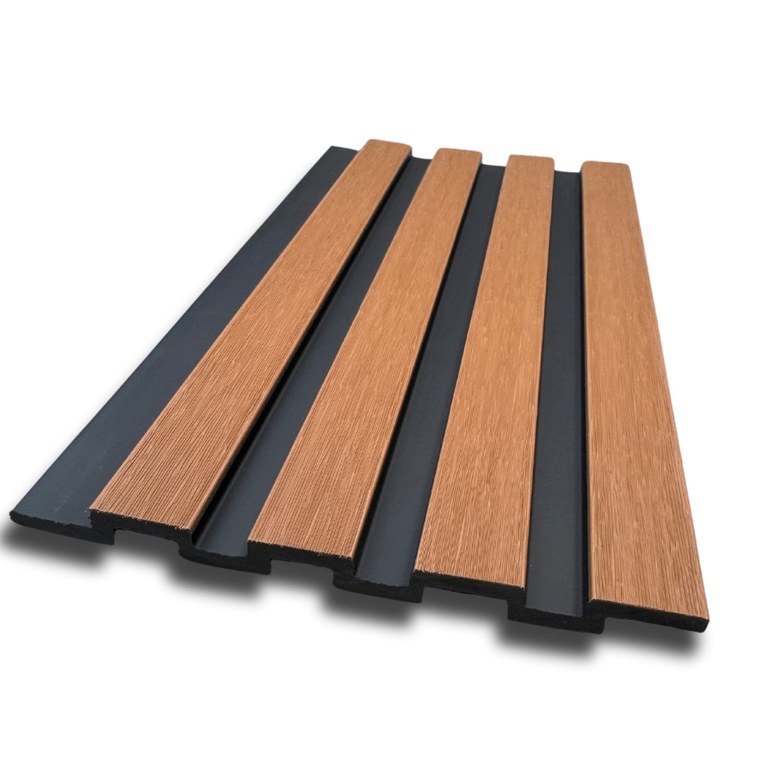 slim line teak composite cladding