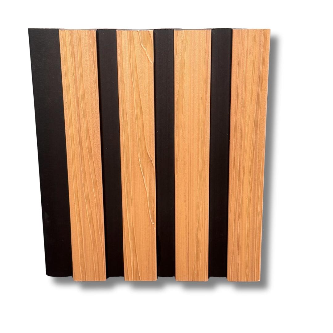 slim teak composite wall cladding