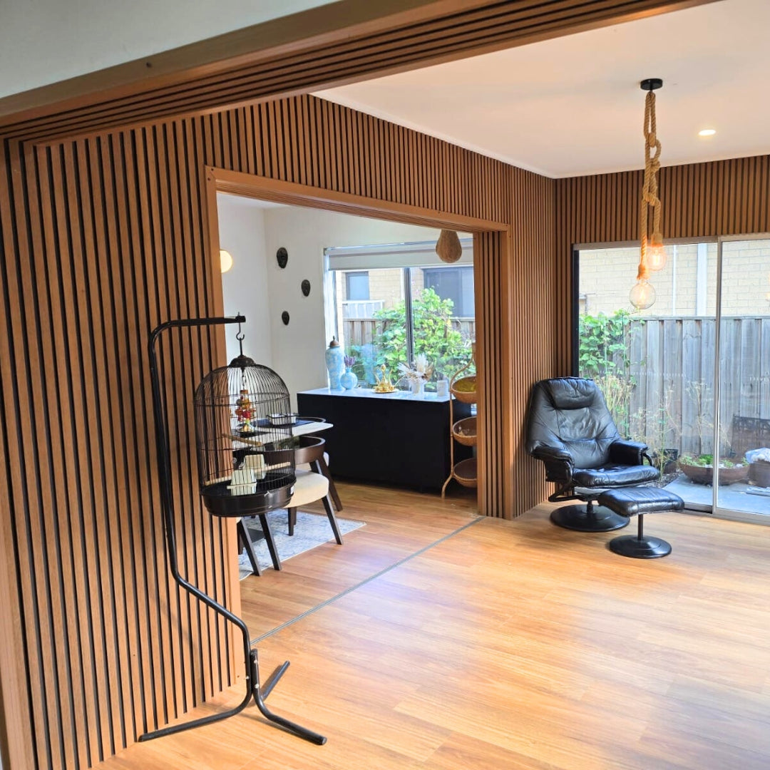 teak brown slim cladding