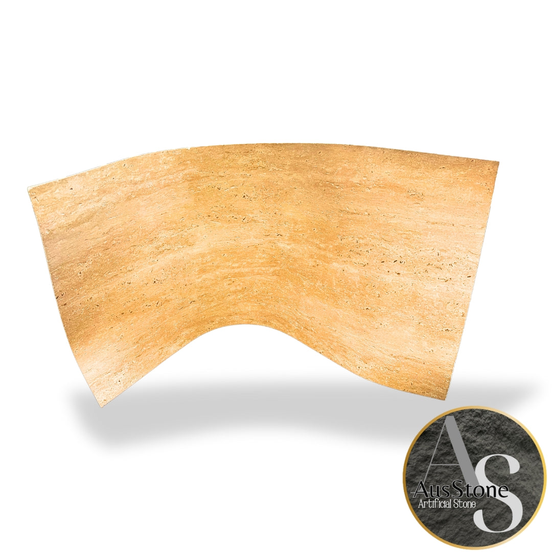 travertine tile flexible