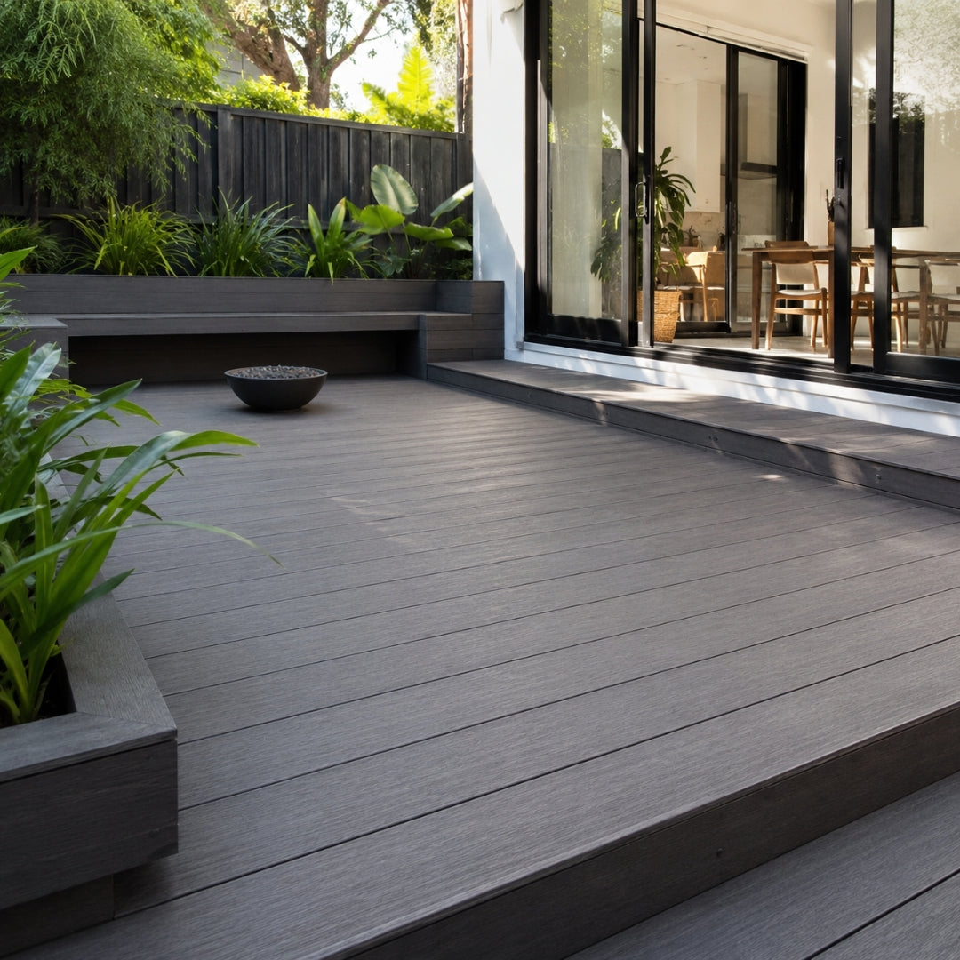 wilderness black large composite decking