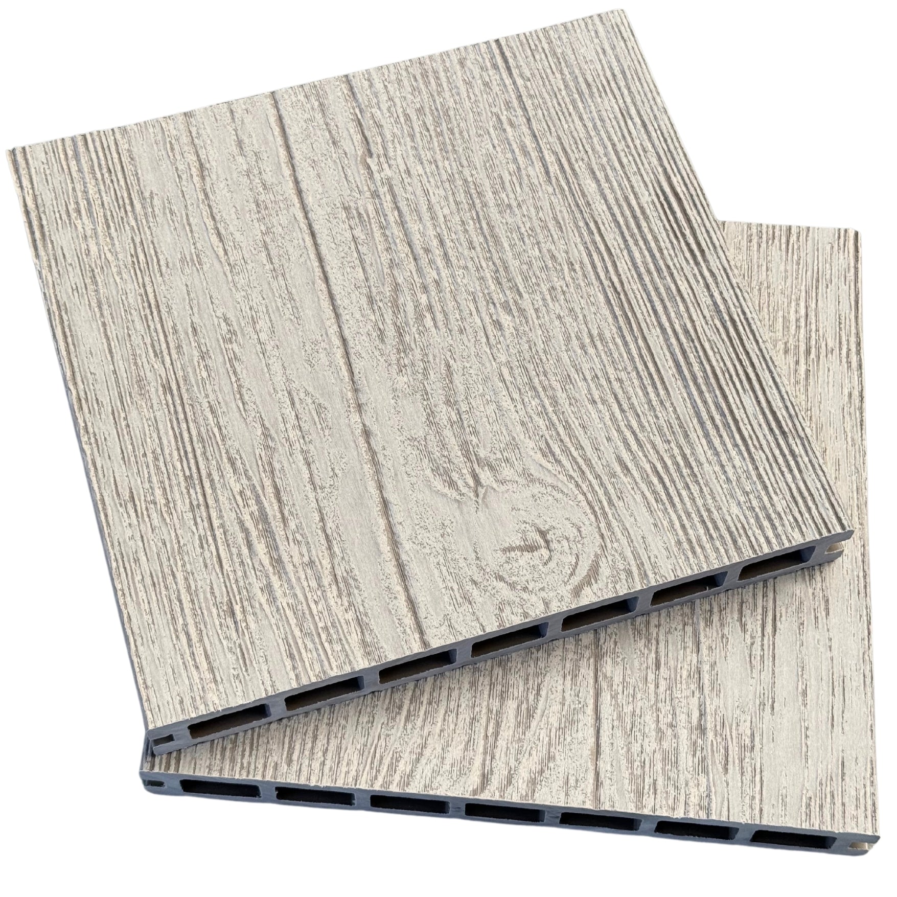 cream white composite decking board
