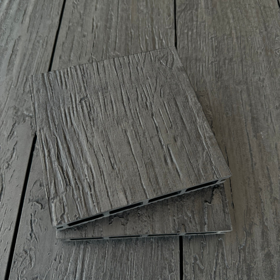 woodland black fake deck